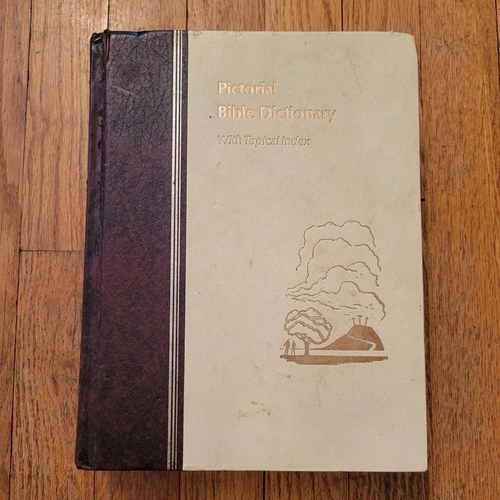 1976 Pictorial Bible Dictionary Merrill‎ C Tenney Zondervan Staging Decor